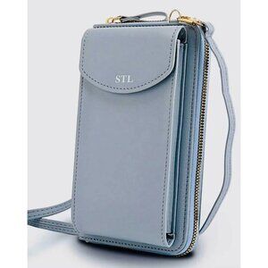 NEW STL Selena the Label Crossbody Wallet Purse Light Blue
